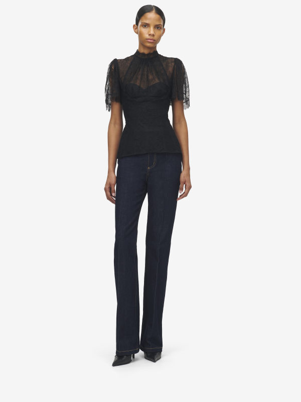 ALEXANDER MCQUEEN - Straight Leg Jeans - Item 843359QMADZ409